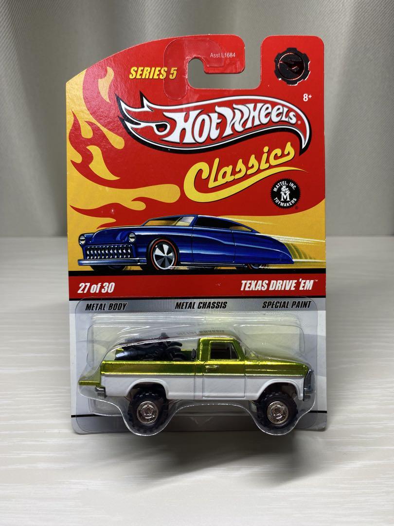 送料無料 通販 ファッション Classics HW Texas Cars Chase Lime 'Em Drive ミニカー