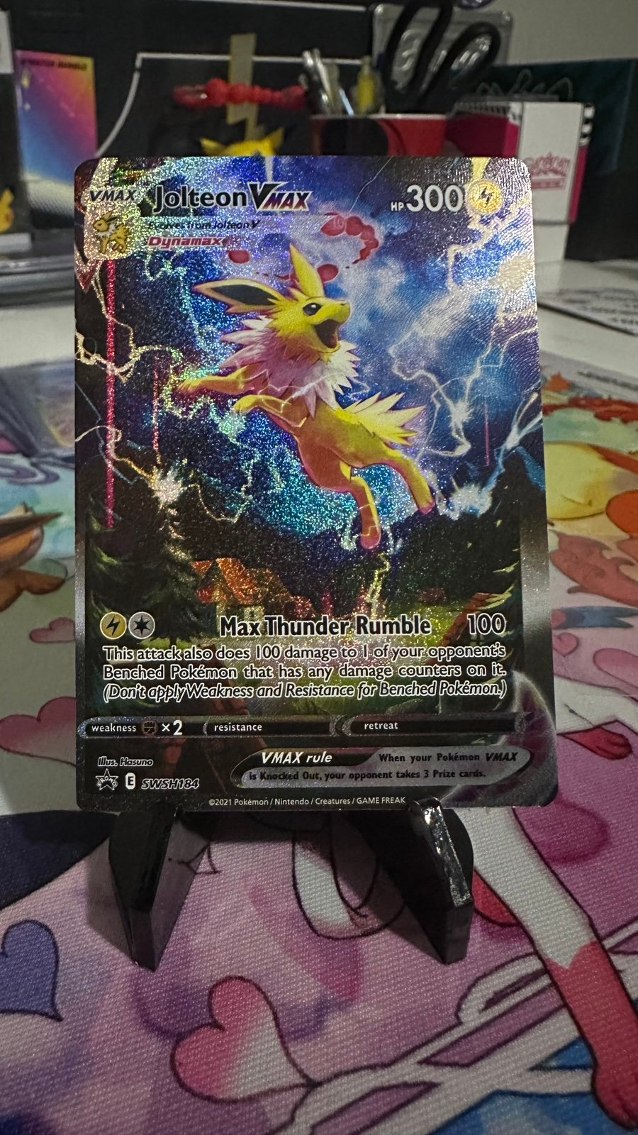 Pokemon Jolteon VMAX - SWSH184 - SWSH: Sword & Shield Promo Cards ( LP )