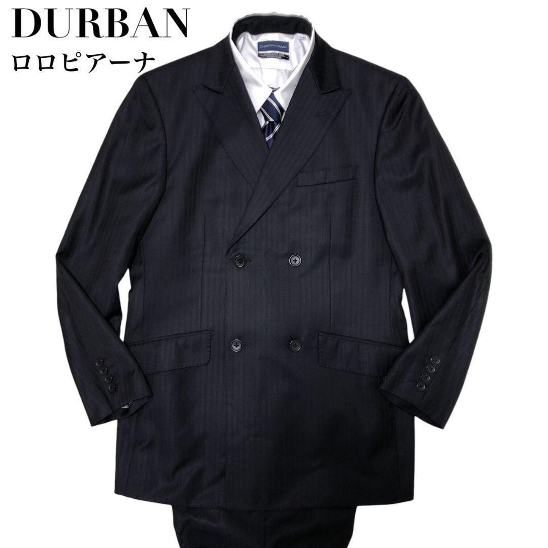 Excellent Condition✨ Loro Piana D'urban Double Suit Set, Striped, Black