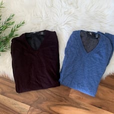 Vintage CK Calvin Klein 100% merino wool‎ Pullover Sweater Lot. Size L