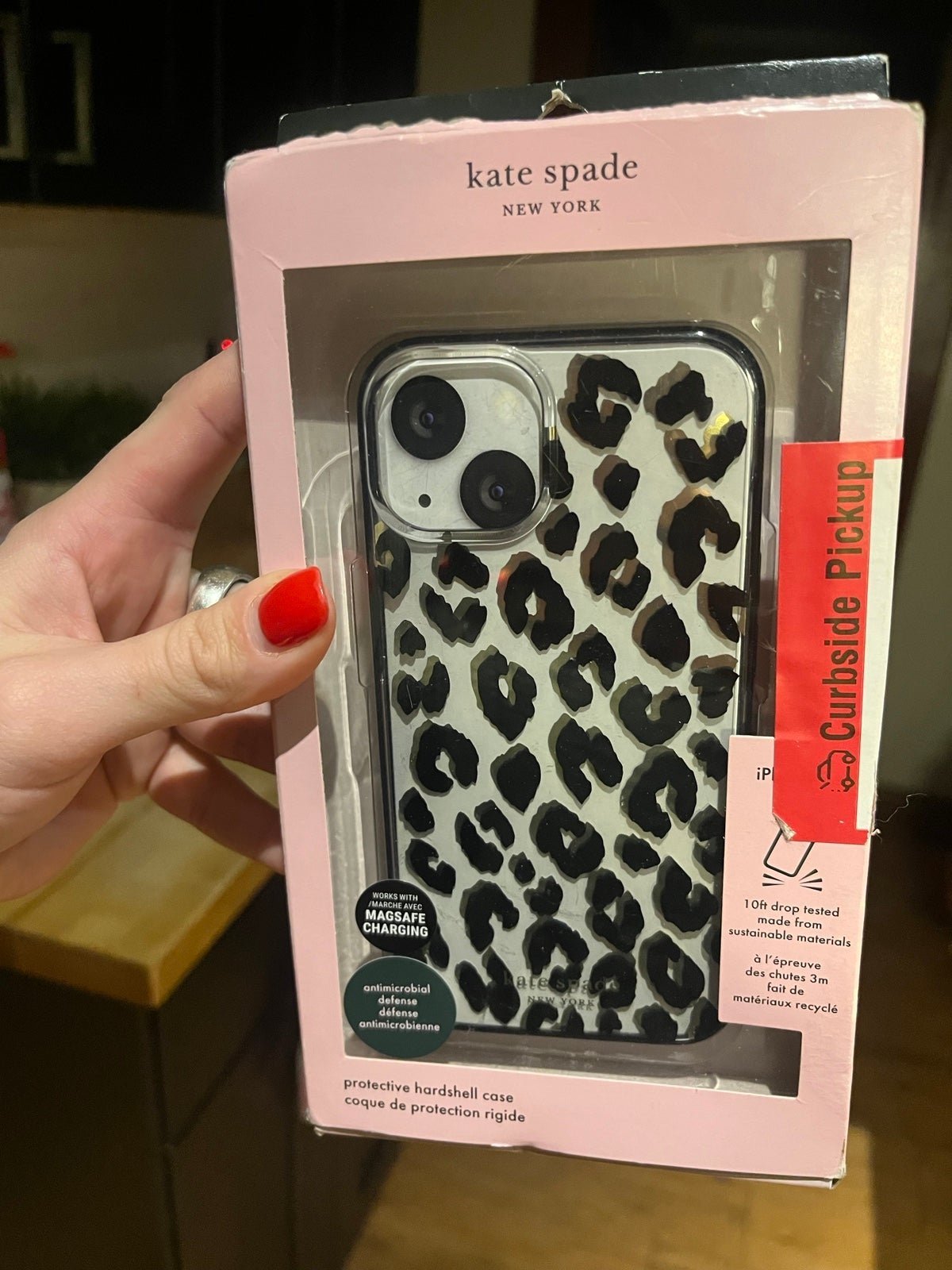 Kate Spade Hardshell LEOPARD
