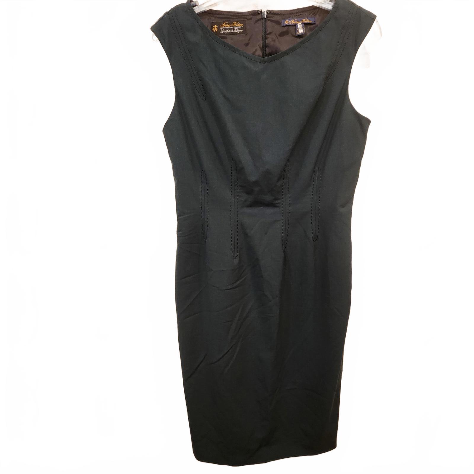 Brooks Brothers Green fitted Sheath wool dress Women's size 6