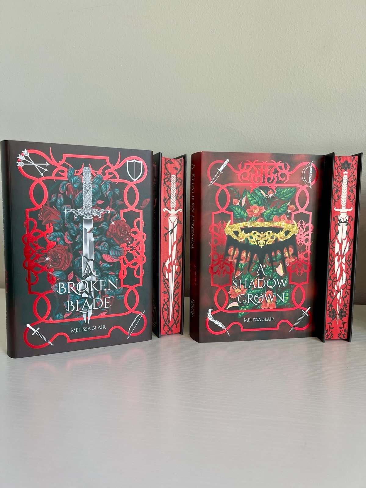 A Broken Blade / A Shadow Crown - Bookish box signed exclusives