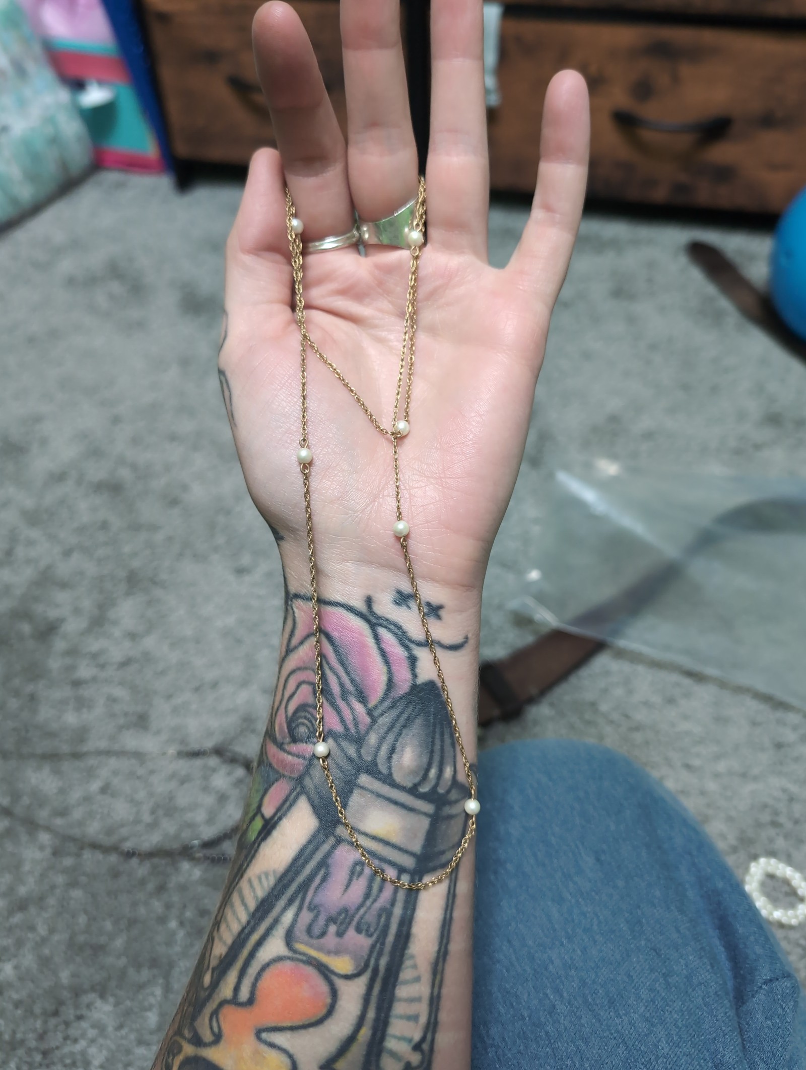 Pearl necklace