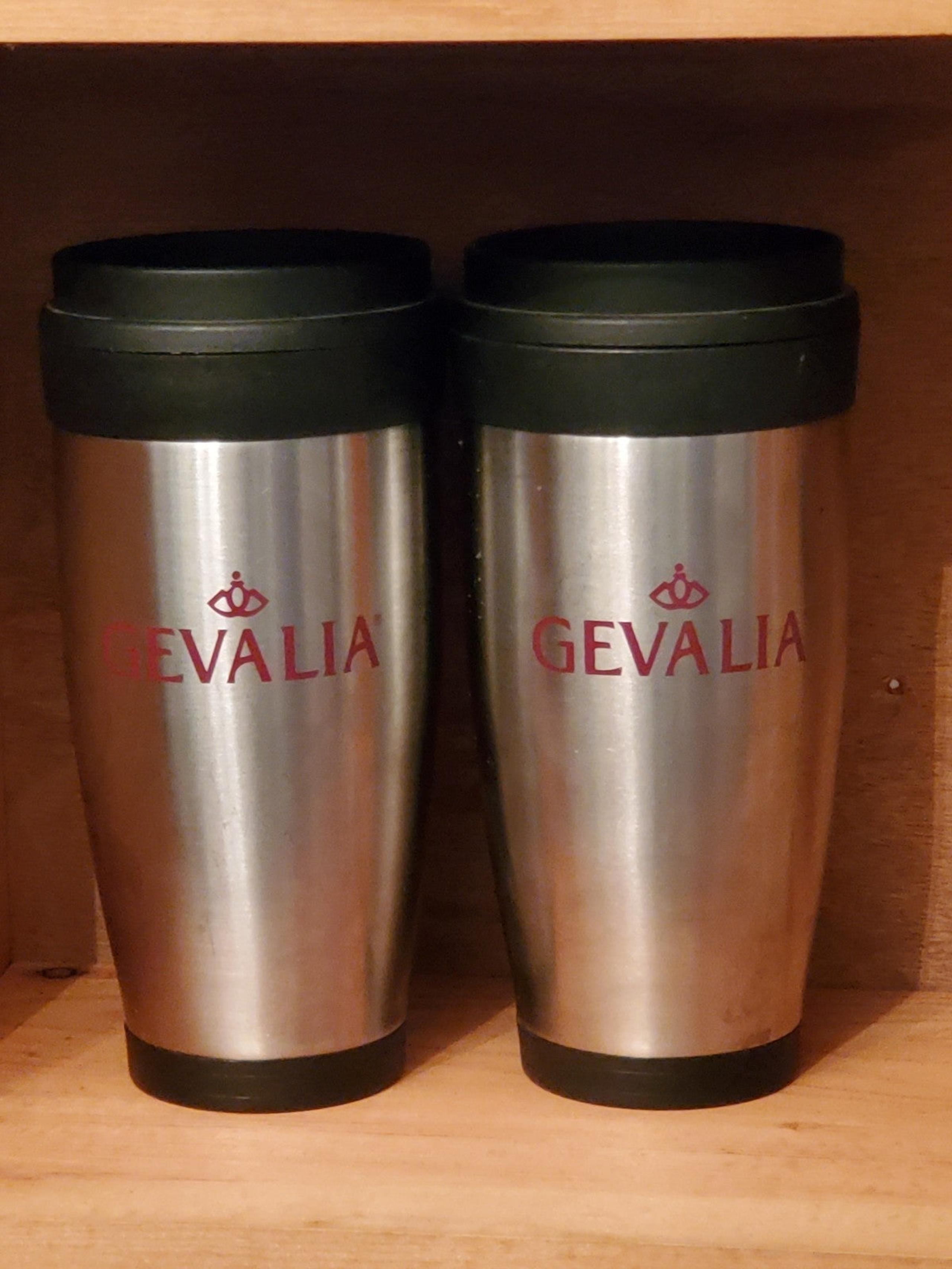 Gevalia Thermal Travel Mug Stainless Steel Cup Insulated 14oz