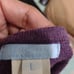 URCHIN MARK EISEN PURPLE STUNNING HALTER SILK CASHMERE KNIT TOP SZ L
