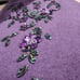URCHIN MARK EISEN PURPLE STUNNING HALTER SILK CASHMERE KNIT TOP SZ L