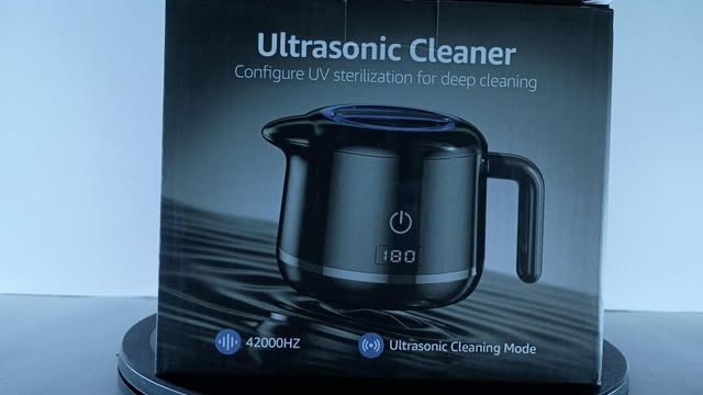 200ML 42kHz Ultrasonic Cleaner Machine with Digital Timer