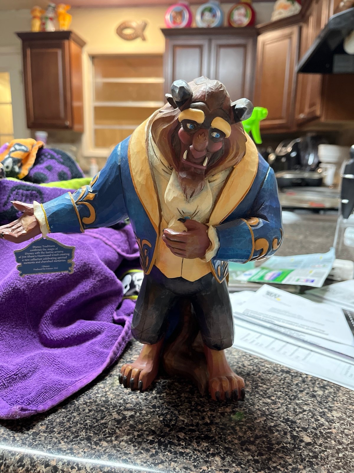 Disney Jim Shore Beauty and the Beast figure