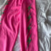 Aviator Nation Women Bolt Sweatpants Neon Pink