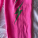 Aviator Nation Women Bolt Sweatpants Neon Pink