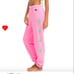 Aviator Nation Women Bolt Sweatpants Neon Pink