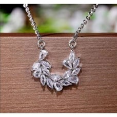 The Ivy Cubic Zirconia 925 pendant Necklace