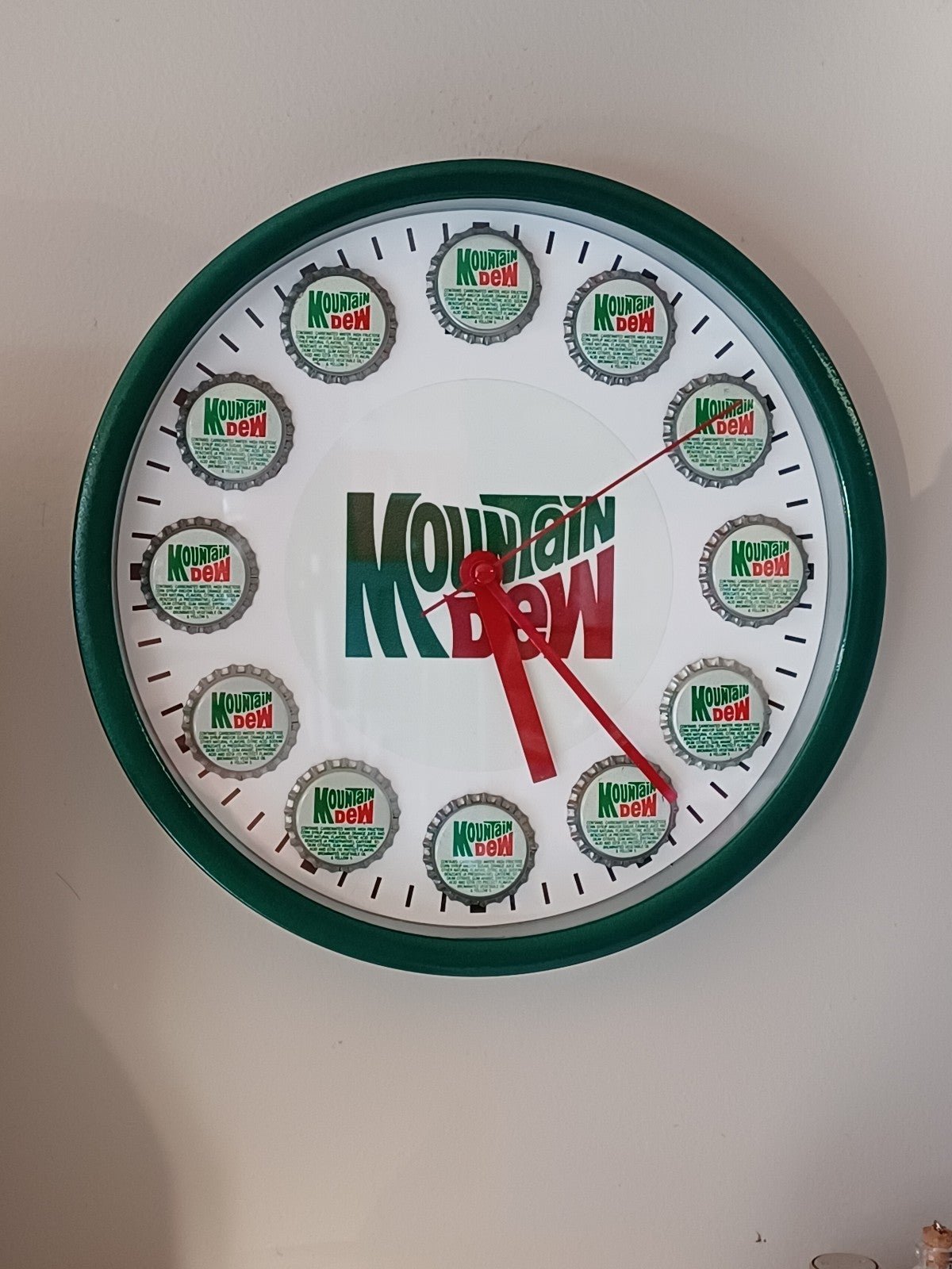 Mountain Dew clock