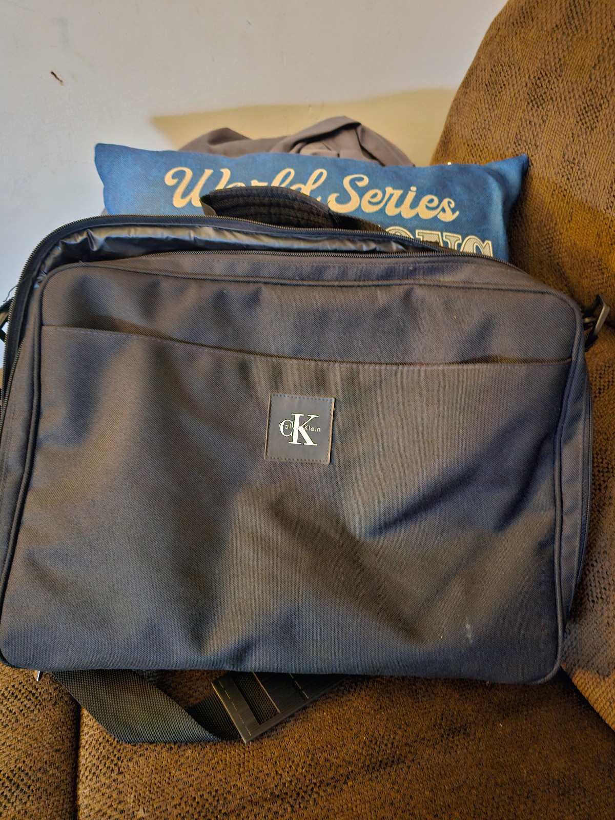 Vintage Calvin Klein CK padded briefcase/laptop bag
