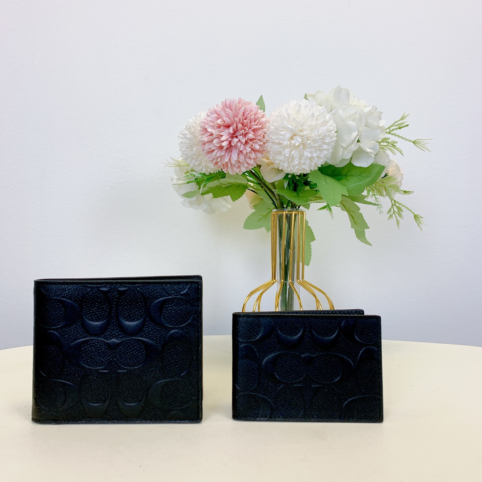 Coach CR957 3 In 1 Wallet In Signature Leather IN Black