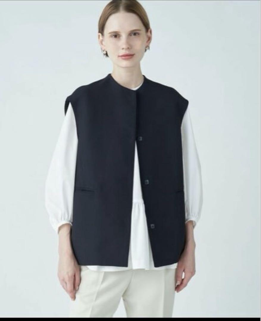 Ballsey Vest Pin Dot Matlasse Cocoon Gilet