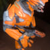 Halo Reach orange Elite in great cond, complete with helmet and concussion rifle
