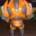 Halo Reach orange Elite in great cond, complete with helmet and concussion rifle