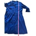 Eileen Fisher - 3/4 Sleeve Button Down Dress in Cobalt Blue - XL