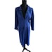 Eileen Fisher - 3/4 Sleeve Button Down Dress in Cobalt Blue - XL