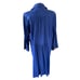 Eileen Fisher - 3/4 Sleeve Button Down Dress in Cobalt Blue - XL