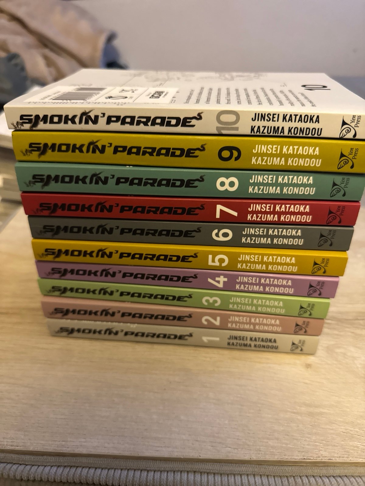 Smokin’ Parade vols 1-10 complete set