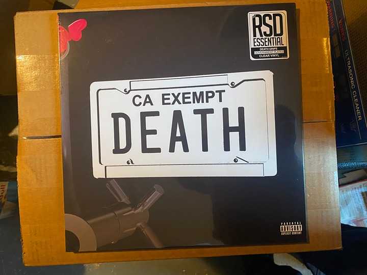 Death Grips *Government Plates *LP record *NEW *clear *2023 *Third Worlds *RSD