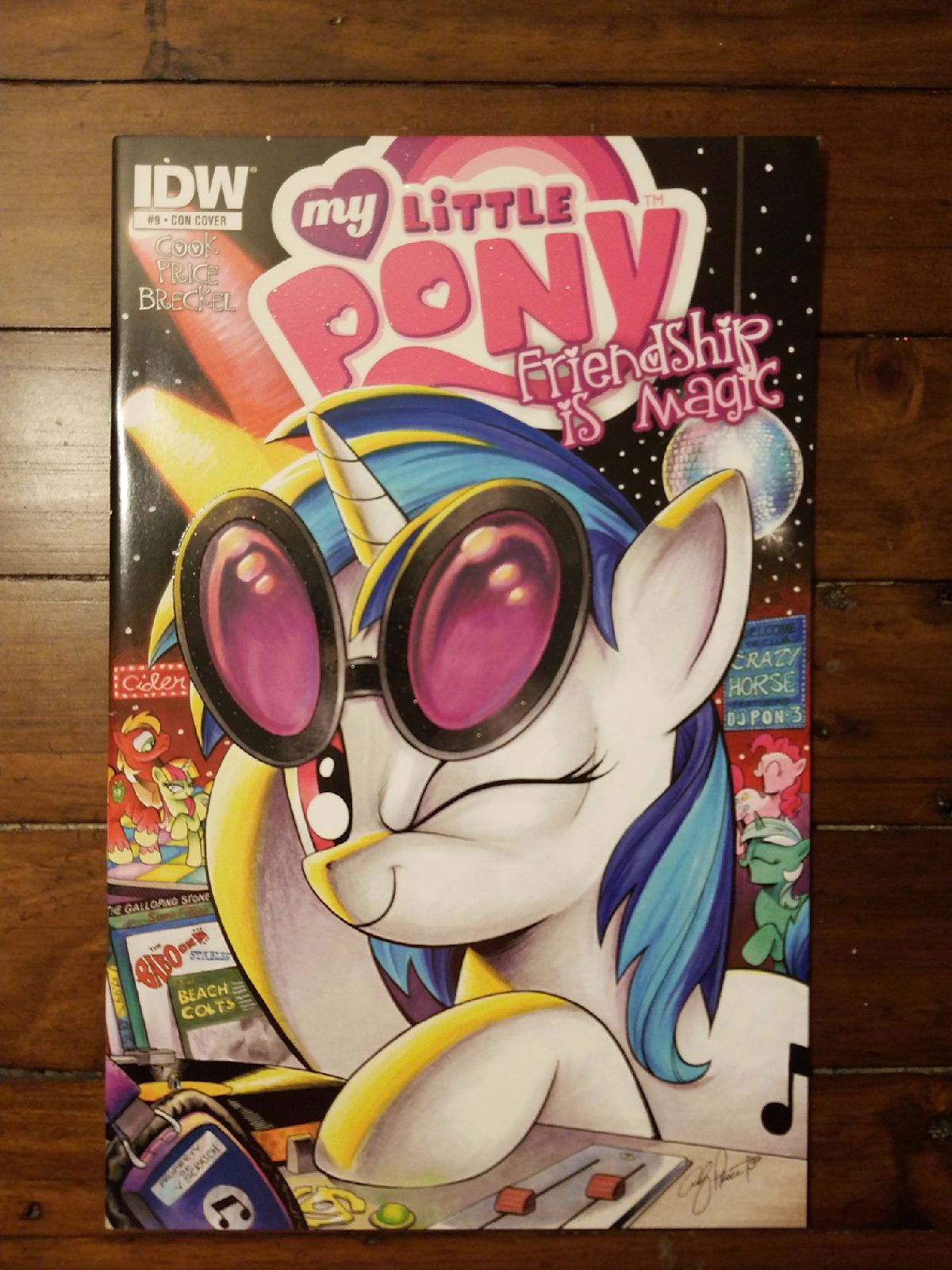 IDW MY LITTLE PONY #9 2013 SDCC CON CONV
