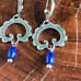 Carolyn Pollack sterling silver lapis earrings