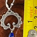 Carolyn Pollack sterling silver lapis earrings