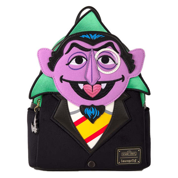 Sesame Street Exclusive Count Von Count Cosplay Mini Backpack