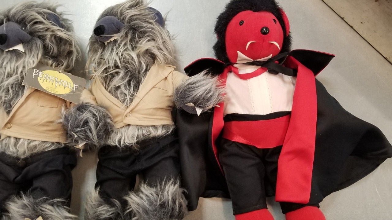 RARE North American Bears - 2 Werewolves and 1 Vampire Dracula