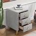 3 Drawers Modern Wood Nightstand-SAHNDJKL2D