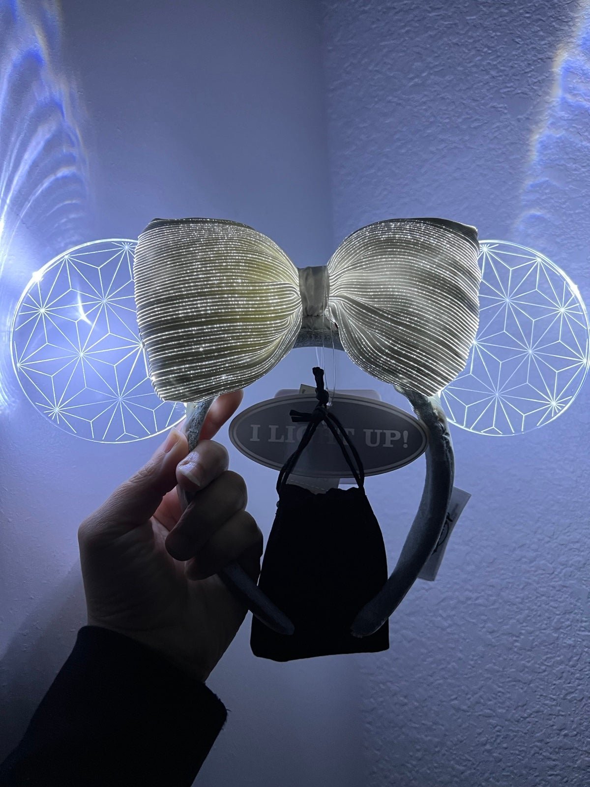 Epcot Minnie Mouse Light Up Ears.