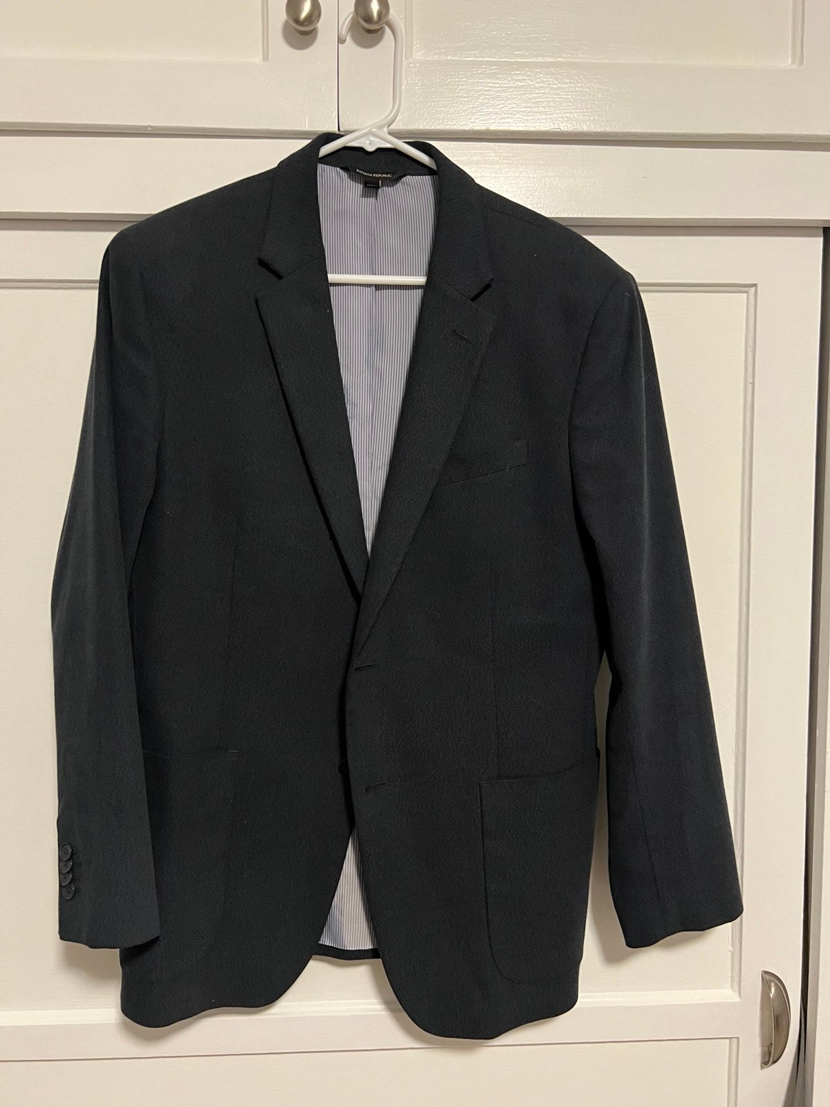Dark blue mens blazer