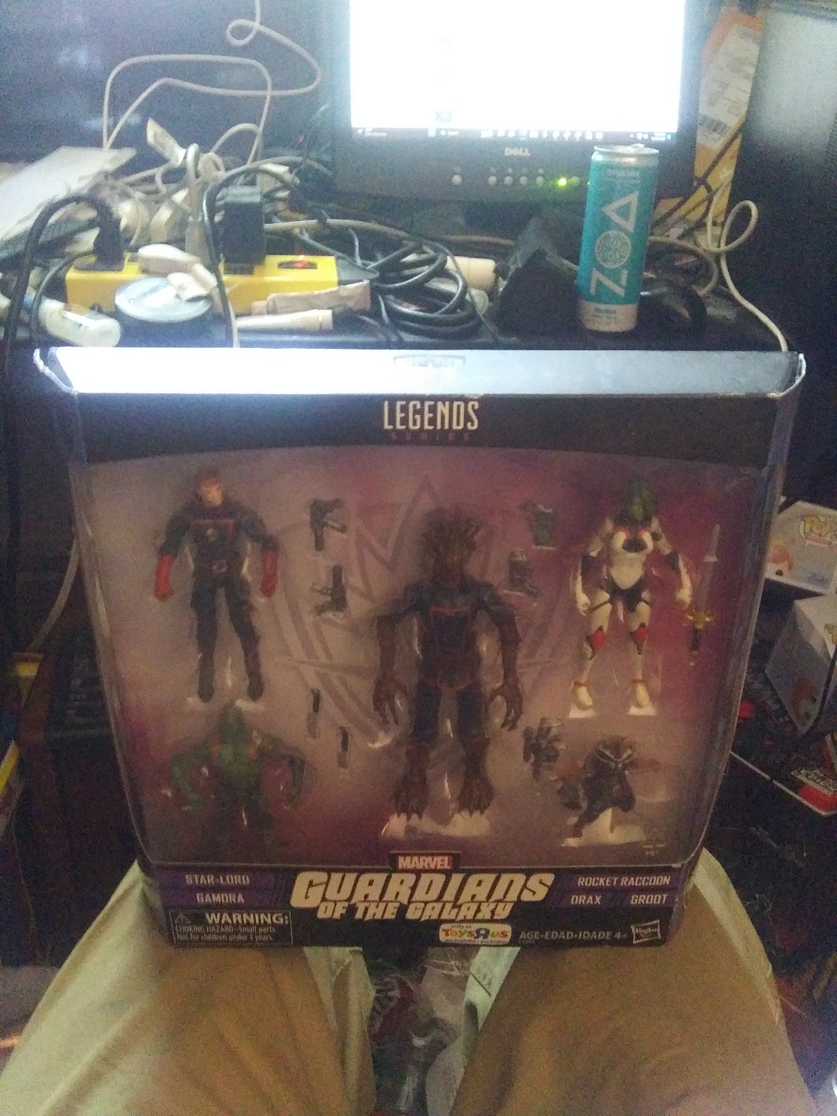 Marvel Legends guardians of the Galaxy 5 pack