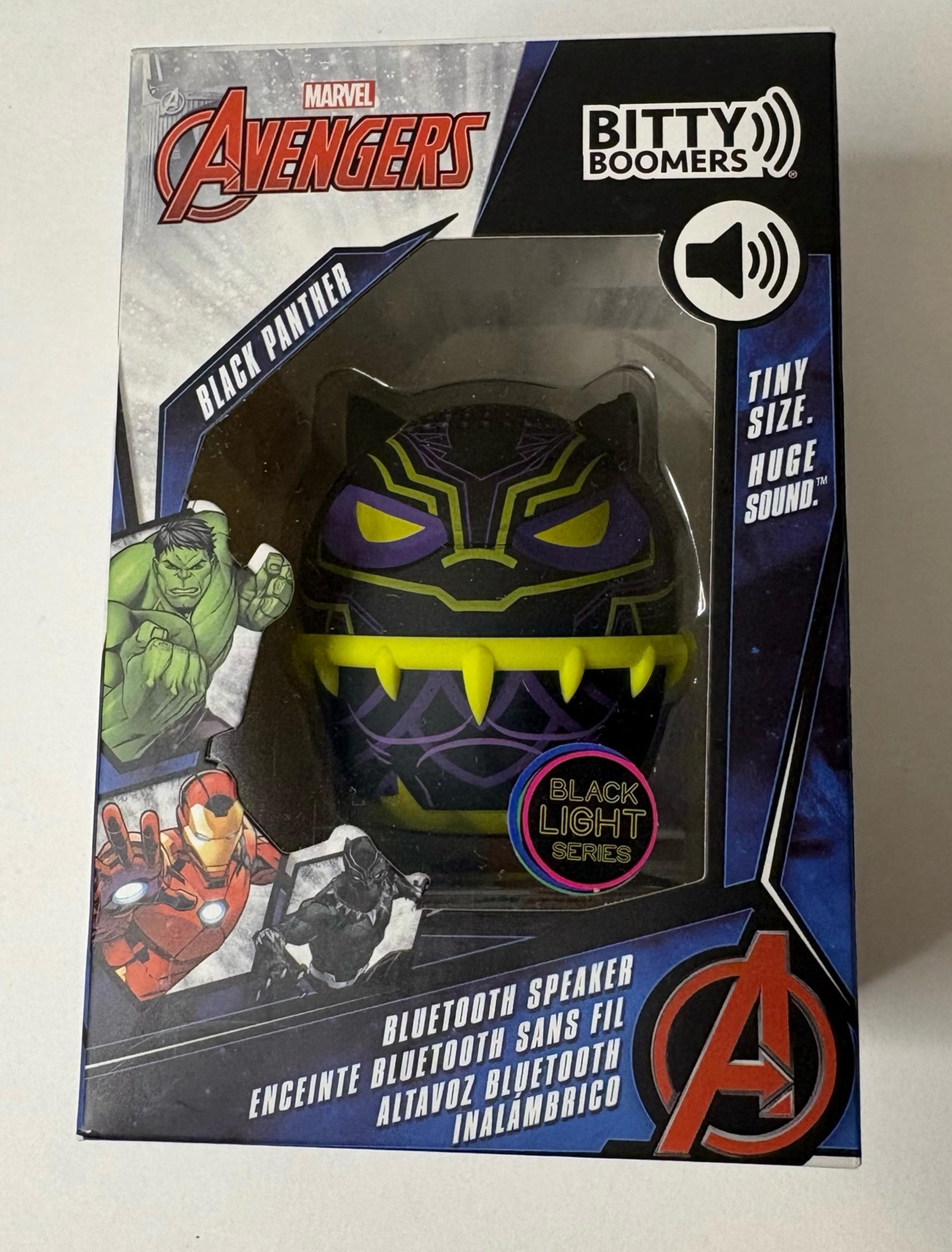 Bitty Boomers Marvel Black Panther - Mini Bluetooth Speaker