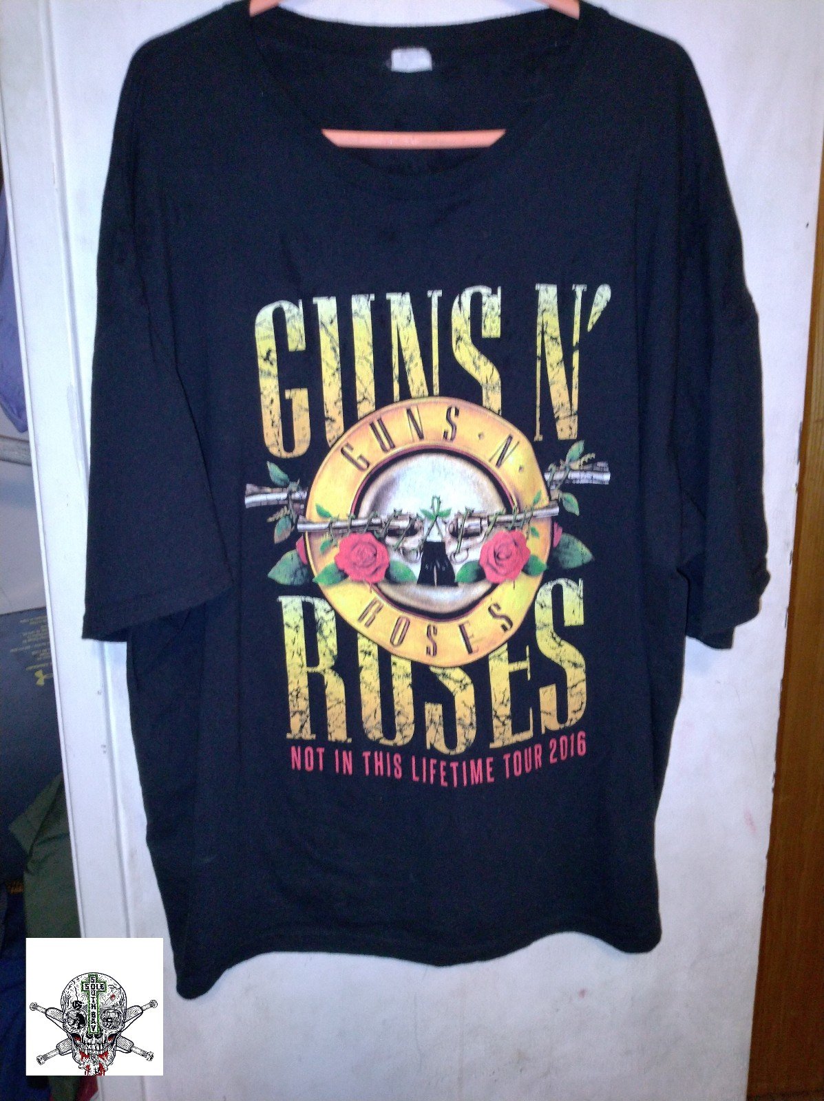 Guns n Roses 2016 Not in this Lifetime Tour Shirt Keya Wash Tag XL Like New