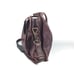 Tumi 11.5 Burgundy Leather Adjustable Strap Briefcase Laptop Messenger Bag