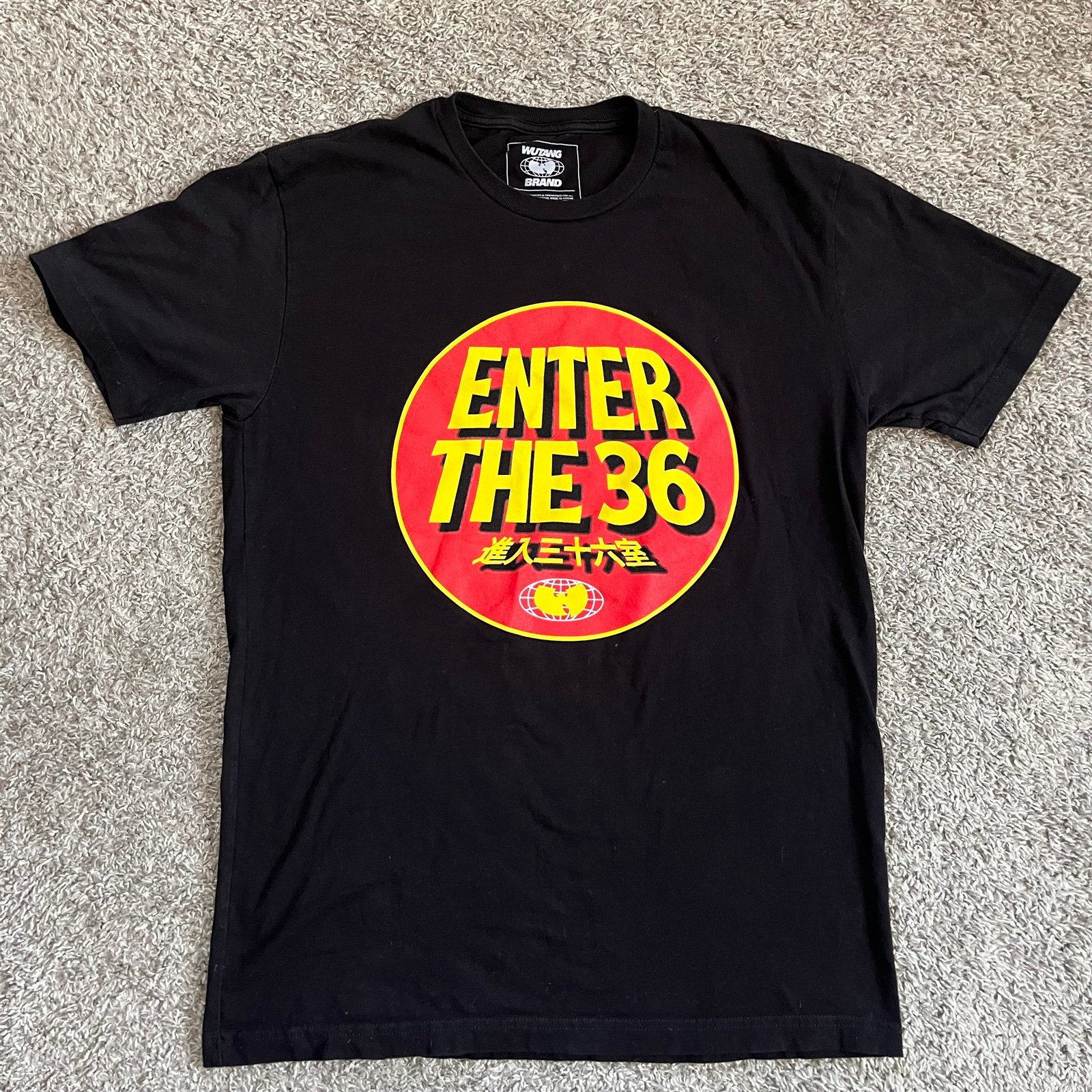 Wu-Tang Shirt Size Large Enter The 36 Rare Rza Gza