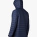 Columbia Navy 590 Turbodown Duck Down Filled Hooded Size XXL Puffer Coat.
