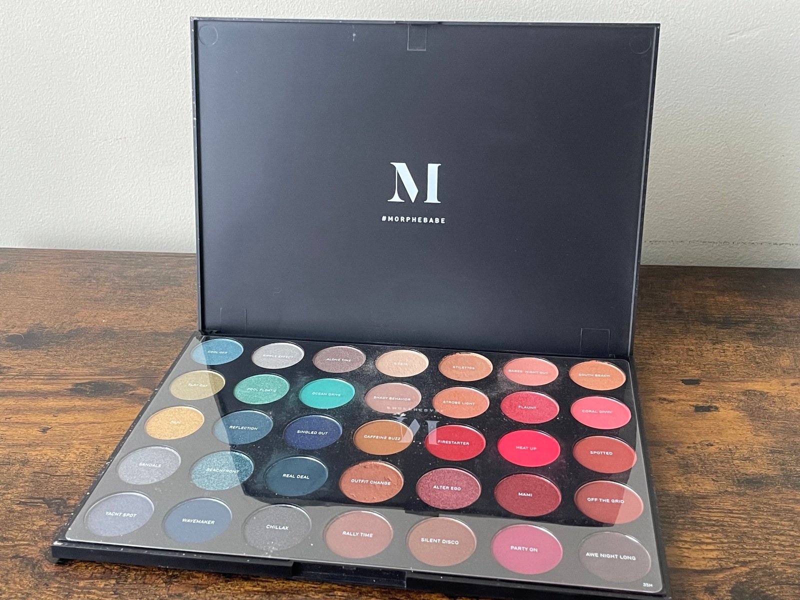 Morphe 35H Hot Spot Artistry Eyeshadow Palette
