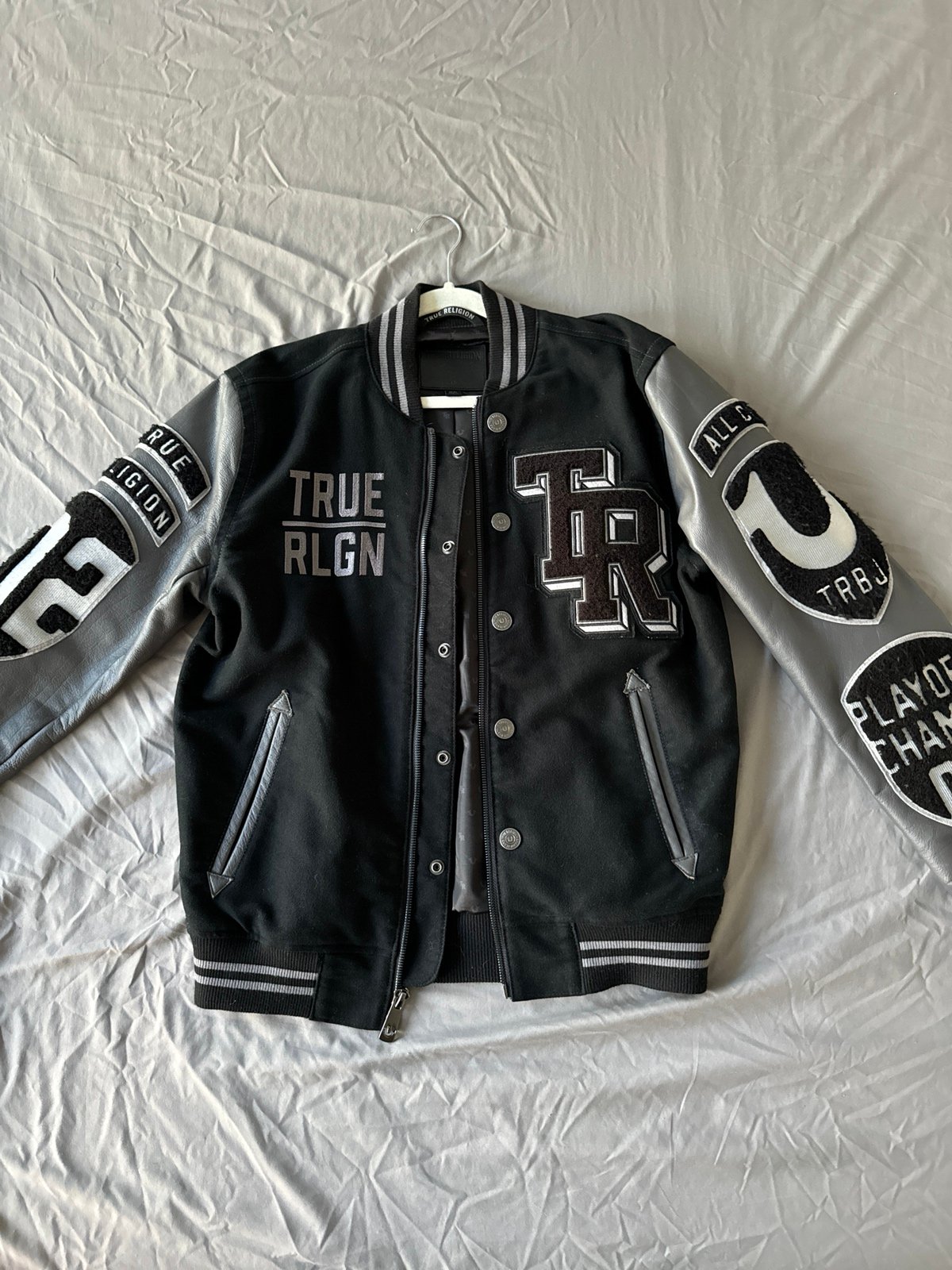 True Religion Varsity Jacket