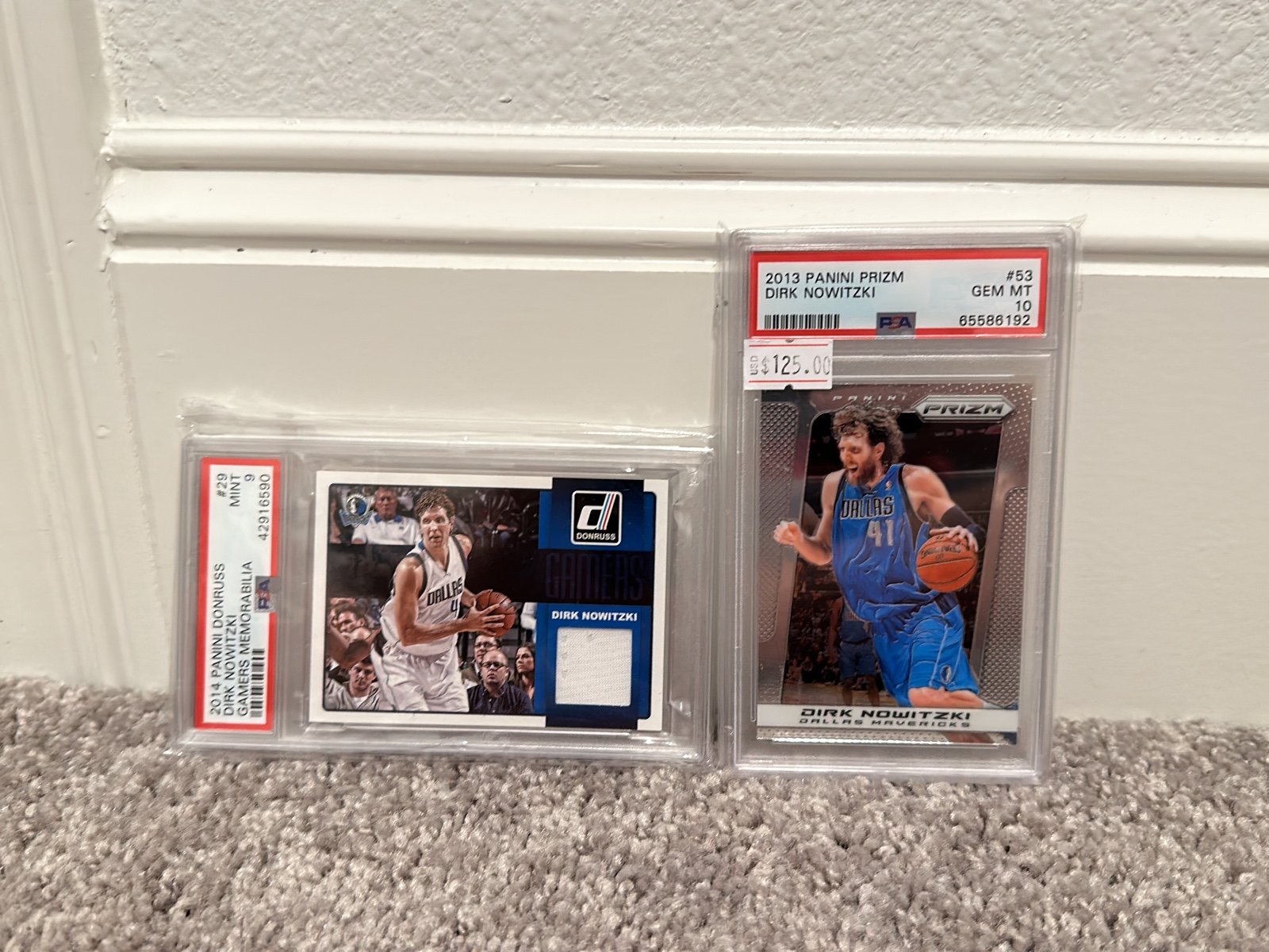 PSA Dirk Nowitzki 2 Card Lot! HOF