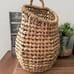 Brand New Open Weave Water Hyacinth Hanging Basket