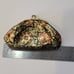 Lot Of 4 Vintage Beautiful Hand Beaded Flower Motif Evening Coin Purse