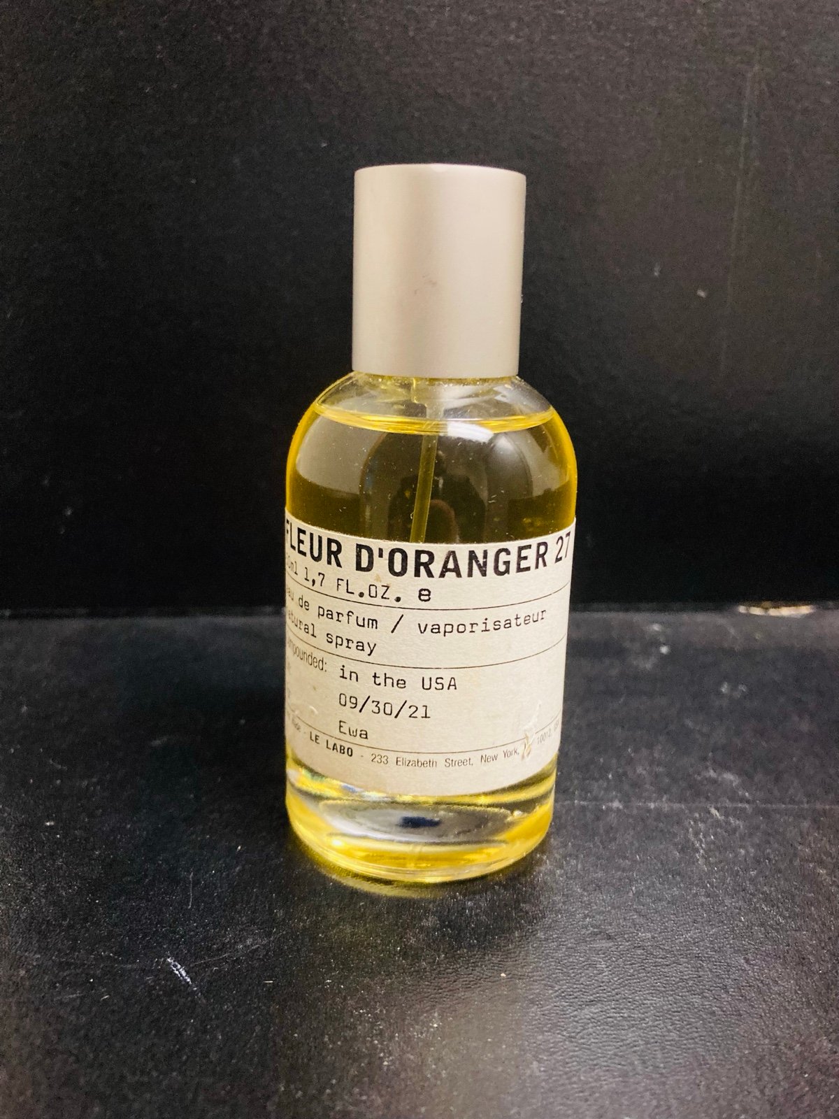 Le Labo Fleur D’Oranger 27 Eau de Parfum 1.7 oz 50ml Perfume RARE
