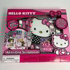 NEW Hello Kitty All-in-One Scrapbook Kit with Over 400 Essentials (2014) Sanrio