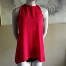 BB Dakota Red loose tank top XS